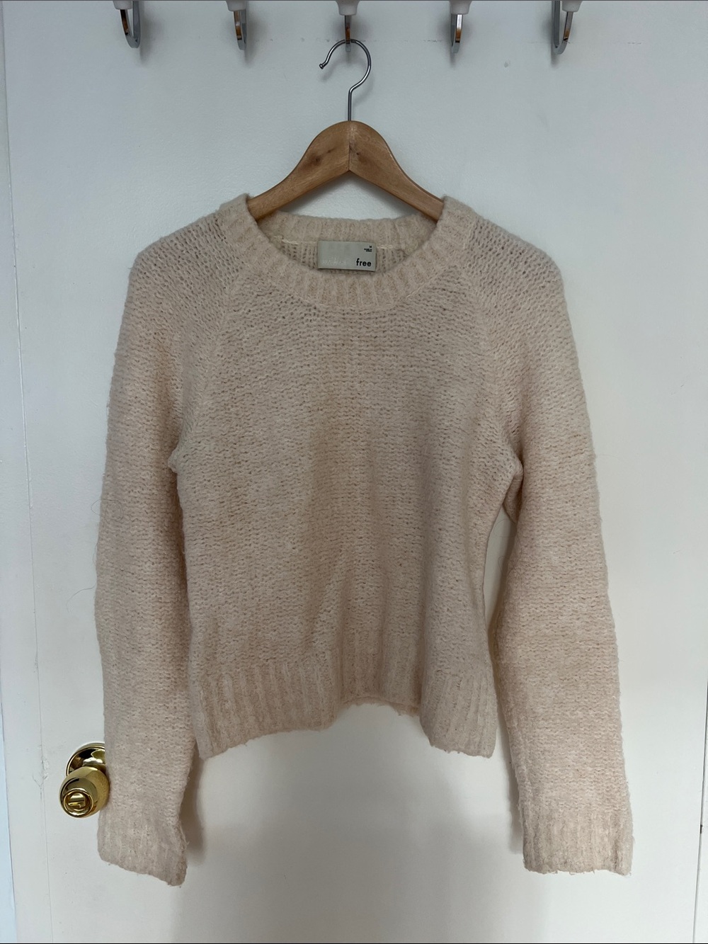 Wilfred Soft Cream Crewneck Sweater